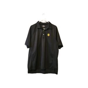 UPS Wearguard Polo Shirt Men’s Large Black Short Sleeve
